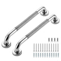 Grab Bars for Shower, 2 Pack 16-Inch Anti Slip Shower Handles for Elderly, Safety Shower Grab Bar, Stainless Steel Handicap Grab Bars for Bathroom (Polished Nickel 1" Diameter)