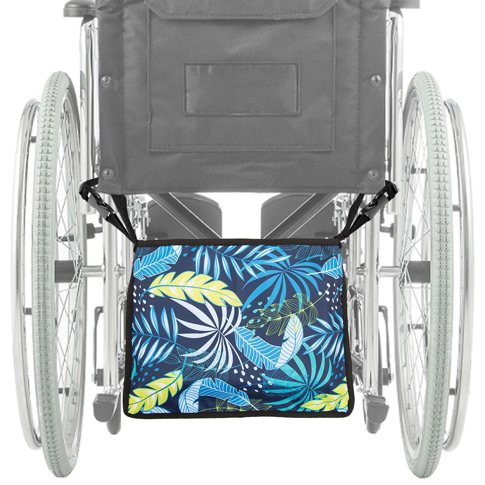 Catheter Bag Covers for Wheelchairs, Wheelchair Under Basket for Infusion Bag, Urine Urainage Bag Holder, A Dignified of Wheelchair Storage Bag, Wheelchair Urine Bag Holder (Black)