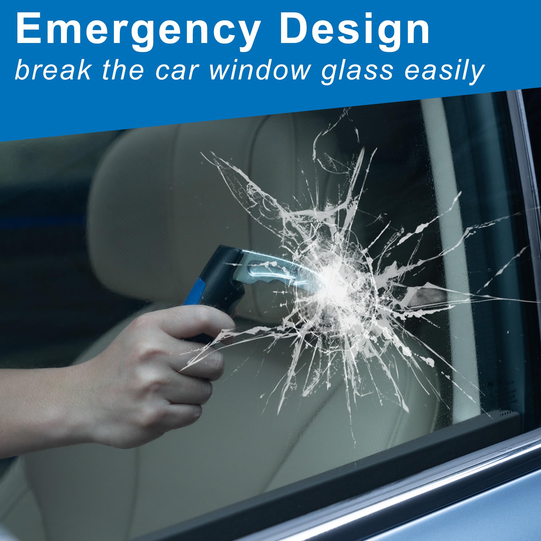Car Door Handle for Elderly, Car Handle Assist Support for Handicapped, Portable Auto Cane for Seniors, Multifunctional Vehicle Door Latch Handles, Car Gadgets for Disabled Drivers