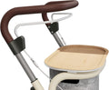 byACRE Scandinavian Butler - Indoor Rollator Walker/Tray and Basket Included/Maximum Stability and Narrow Width/Stylish Design