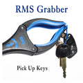 RMS 2-Pack 34 Inch Extra Long Grabber Reacher with Rotating Jaw - Mobility Aid Reaching Assist Tool