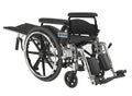 Drive Medical PLA420RBDFA Viper Plus GT Full Reclining Wheelchair with Detachable Full Arms, Black