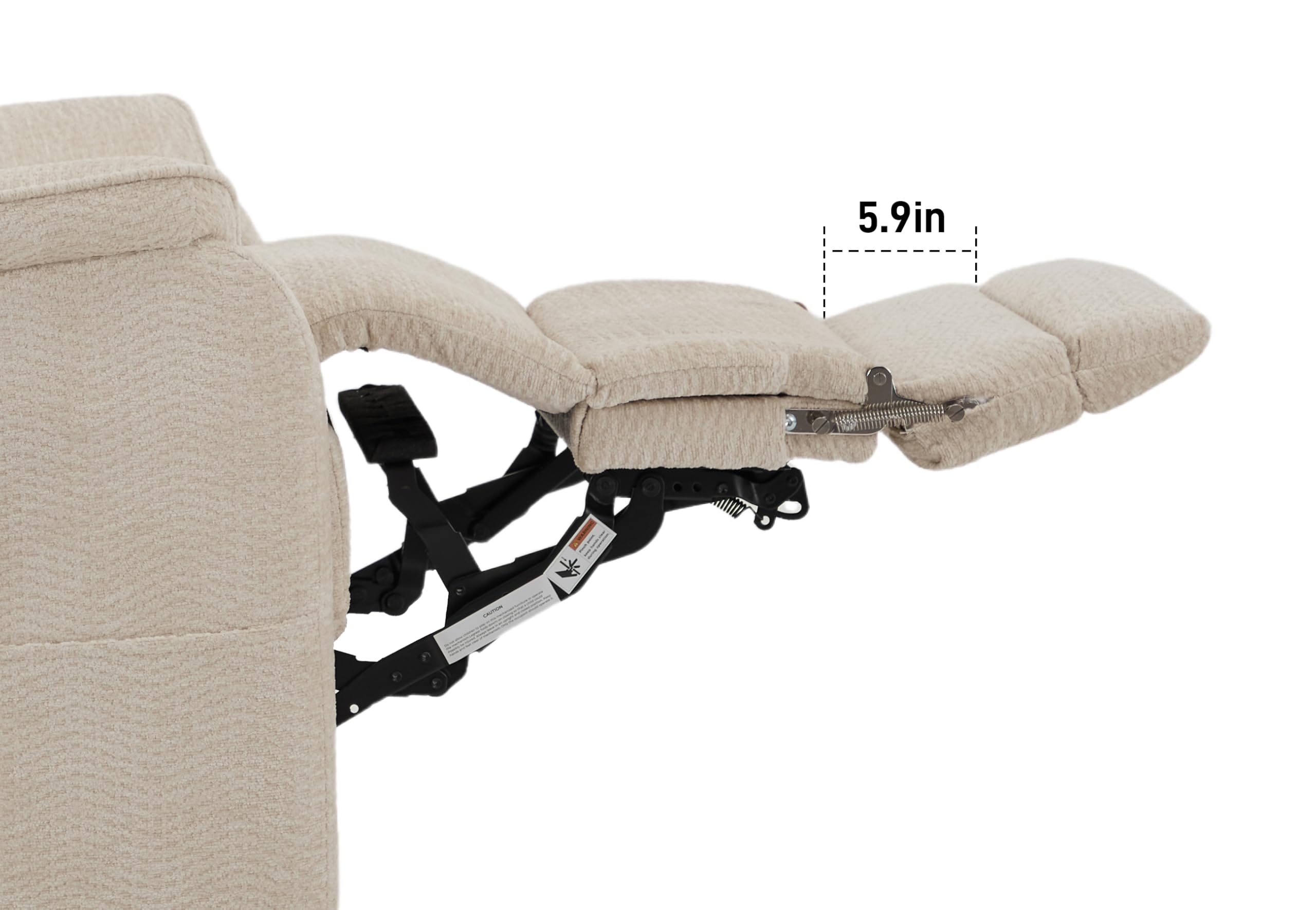 DYNOX Big Tall Man Large-Wide Power Dual Motor Lift Recliners Chairs for Elderly Lay Flat Lift Chair with Infinite Positions, Heat & Massage, Supports 400 LBS(9298L,Faux Leather,Brown)