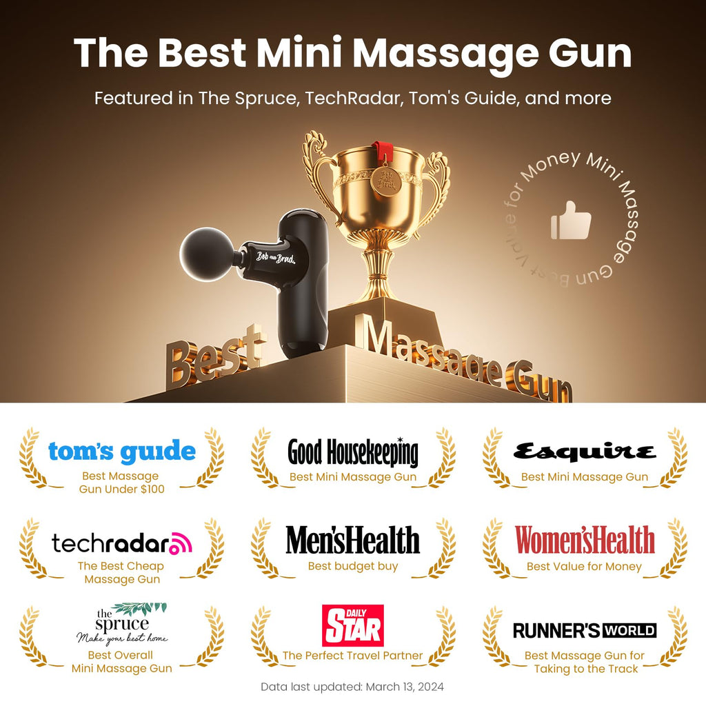 BOB AND BRAD Q2 Pro Mini Massage Gun with Heat and Cold Head,Pocket-Sized Deep Tissue Massager Gun,Portable Percussion Muscle Massager Gun, Ultra Small&Quiet Muscle Massage Gun
