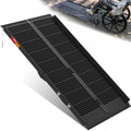 VNN Portable Wheelchair Ramp 4FT, Non-Slip Aluminum Folding Handicap Ramps, Door Threshold Wheelchair Ramps for Home, Threshold Ramp for Home Steps, Scooter Ramp, Doorways