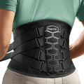 FREETOO Back Brace for Lower Back Pain Relief with Pulley System,Lumbar Support Belt for Men & Women with Lumbar Pad, Ergonomic Design and Soft Breathable 3D Knit Material,for Herniated Disc,Sciatica