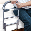 Lunderg Bed Assist Rail for Seniors with Motion-Activated Light & Non-Slip Grab Bar - Easy to Install Bed Rails for Elderly Adults Safety & Post-Surgery - Helps Reduce Falls & Support Independence