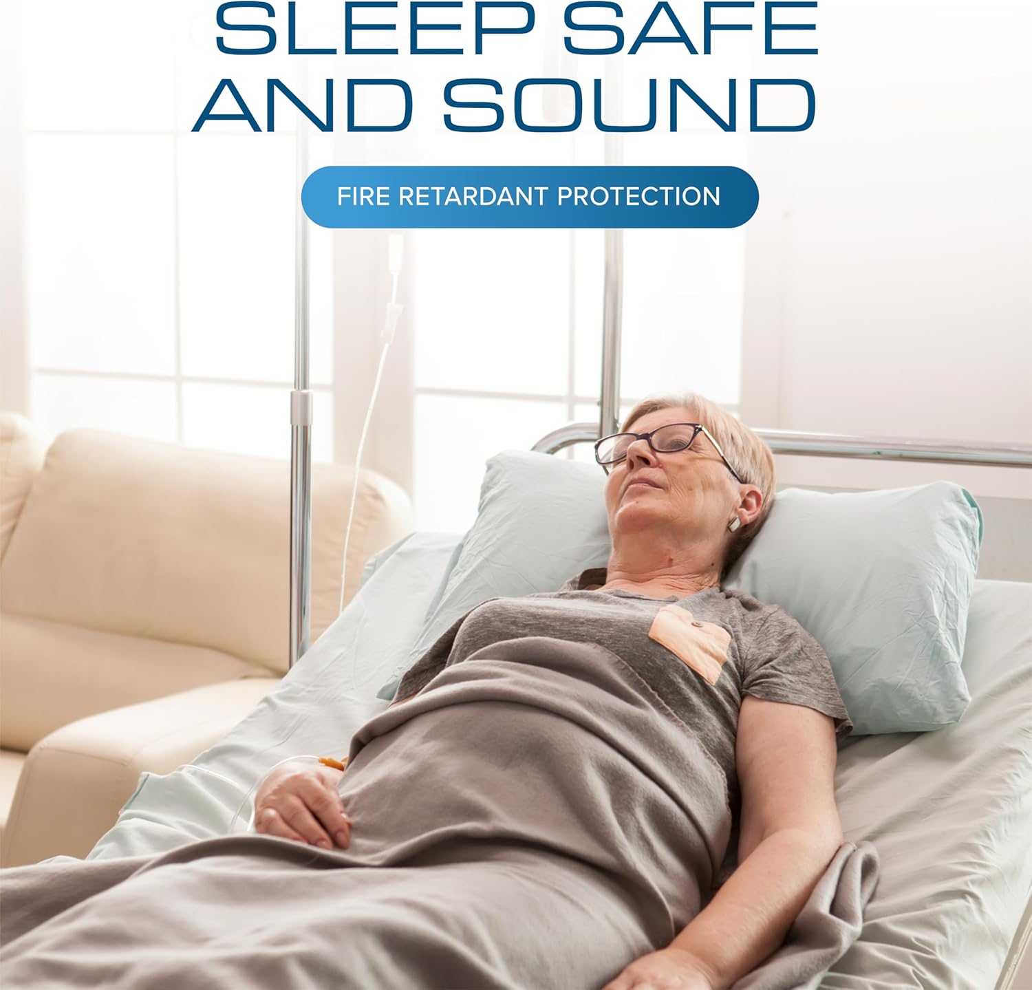 Kölbs NSR Long Term Care Pressure Redistribution Foam Medical Hospital Mattress, for Bedsore Treatment Nursing Homes and at Home Care