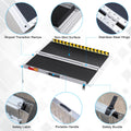 VNN Portable Wheelchair Ramp 4FT, Non-Slip Aluminum Folding Handicap Ramps, Door Threshold Wheelchair Ramps for Home, Threshold Ramp for Home Steps, Scooter Ramp, Doorways