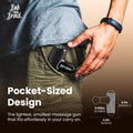 BOB AND BRAD Q2 Pro Mini Massage Gun with Heat and Cold Head,Pocket-Sized Deep Tissue Massager Gun,Portable Percussion Muscle Massager Gun, Ultra Small&Quiet Muscle Massage Gun
